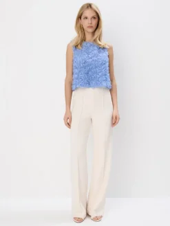 Blusen, Hemden></noscript>MOHITO Top mit Dekoelement Blau