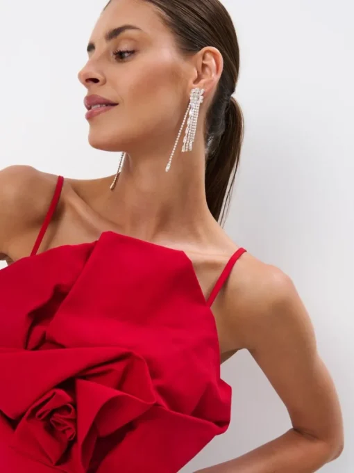 T-shirts, Tops>MOHITO Top mit dekorativem Detail Rot