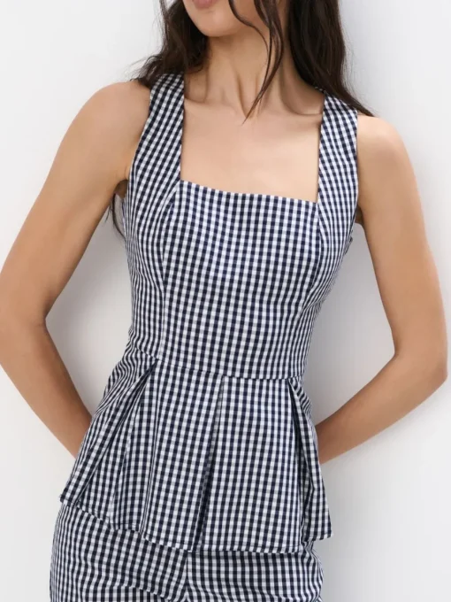 Blusen, Hemden>MOHITO Top mit Federn Navy