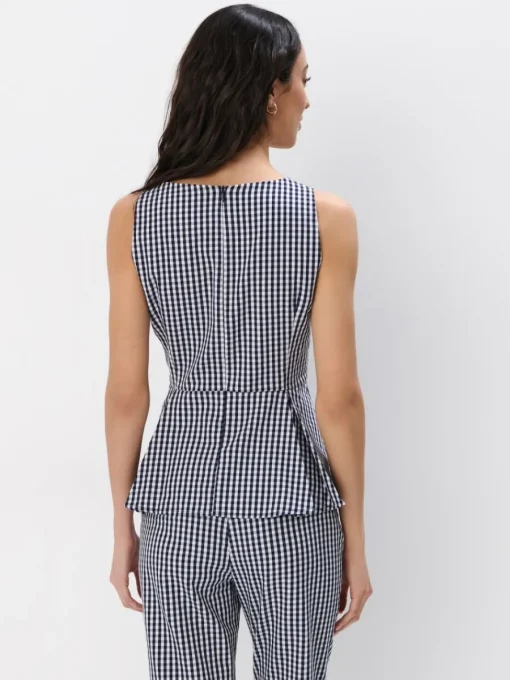 Blusen, Hemden>MOHITO Top mit Federn Navy