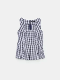Blusen, Hemden></noscript>MOHITO Top mit Federn Navy