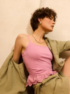 T-shirts, Tops>MOHITO Top mit Federn Pink
