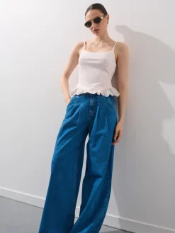 T-shirts, Tops>MOHITO Top mit Federn Creme
