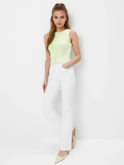 T-shirts, Tops>MOHITO Top mit Knöpfen Grün