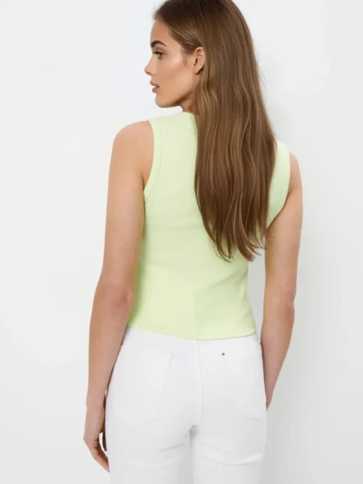 T-shirts, Tops>MOHITO Top mit Knöpfen Grün