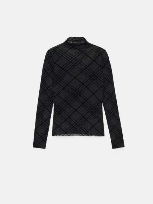 Blusen, Hemden>MOHITO Top mit Metallicgarn Schwarz