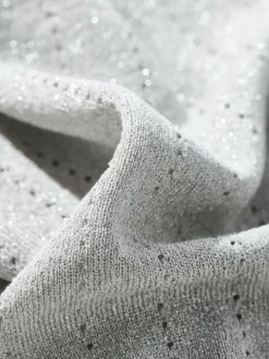 T-shirts, Tops></noscript>MOHITO Top mit Metallicgarn Grau