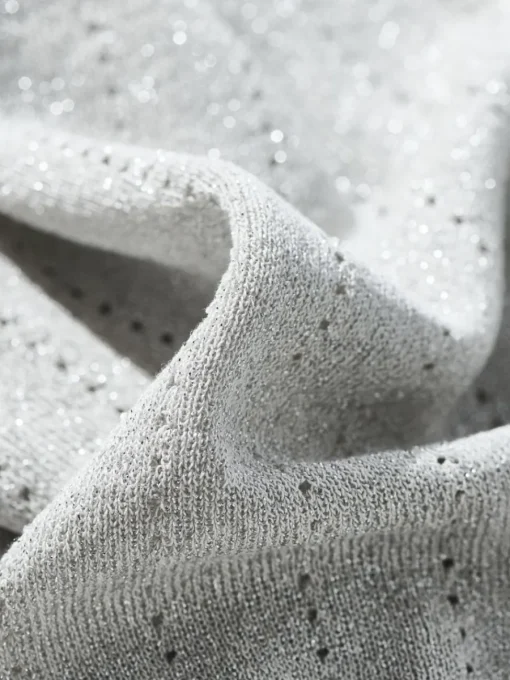 T-shirts, Tops>MOHITO Top mit Metallicgarn Grau