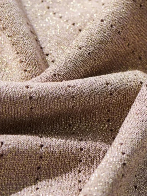 T-shirts, Tops>MOHITO Top mit Metallicgarn sand