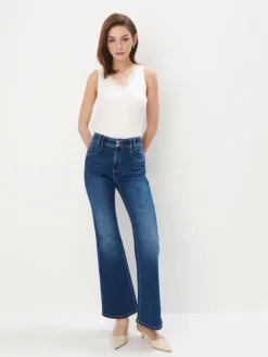 Blusen, Hemden>MOHITO Top mit Spitze Weiu00df