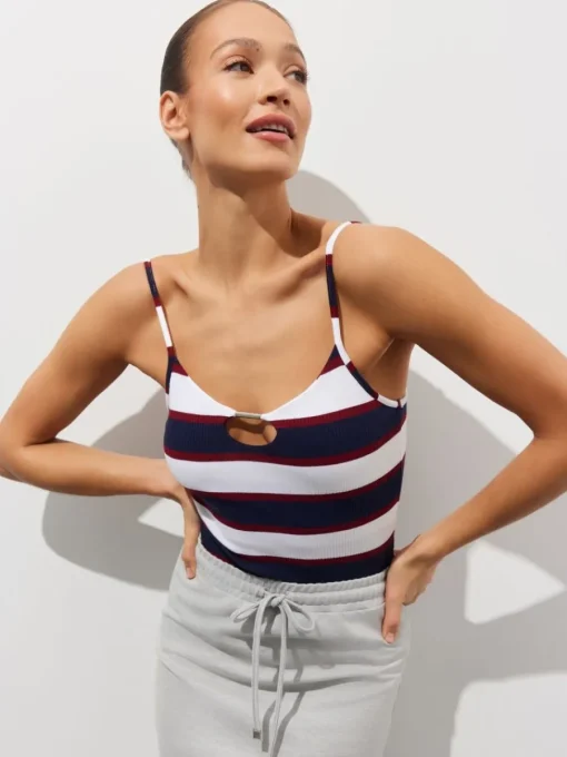 T-shirts, Tops>MOHITO Top mit Streifen Navy