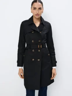 Jacken, Mäntel>MOHITO Trenchcoat Schwarz