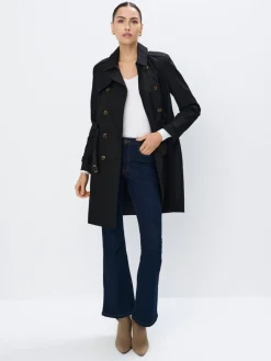 Jacken, Mäntel>MOHITO Trenchcoat Schwarz