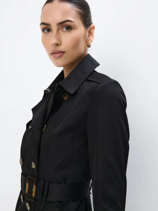 Jacken, Mäntel>MOHITO Trenchcoat Schwarz