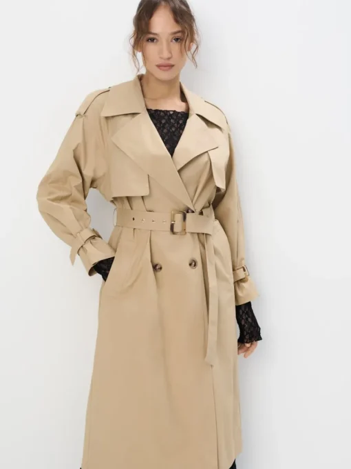 Jacken, Mäntel>MOHITO Trenchcoat Beige