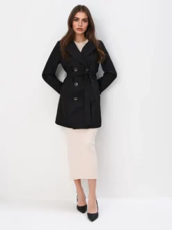 Jacken, Mäntel>MOHITO Trenchcoat Schwarz