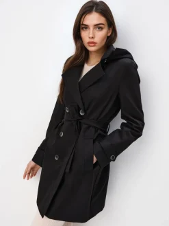 Jacken, Mäntel>MOHITO Trenchcoat Schwarz