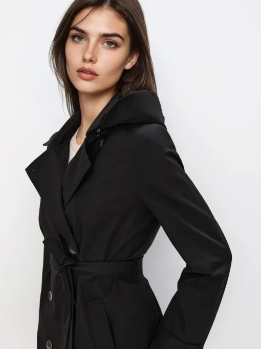 Jacken, Mäntel>MOHITO Trenchcoat Schwarz