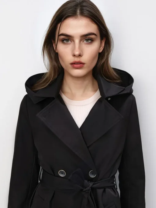 Jacken, Mäntel>MOHITO Trenchcoat Schwarz