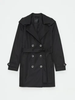 Jacken, Mäntel></noscript>MOHITO Trenchcoat Schwarz