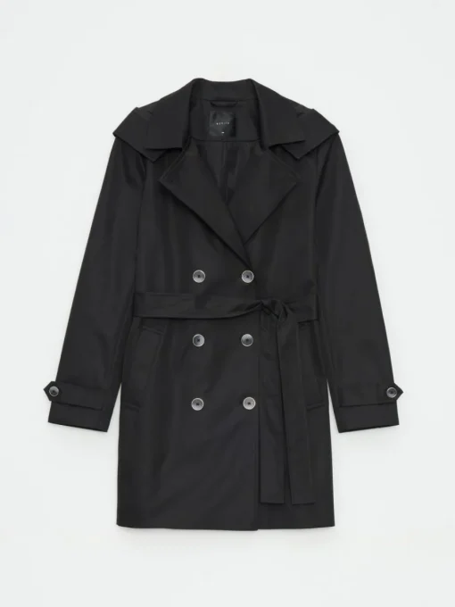 Jacken, Mäntel>MOHITO Trenchcoat Schwarz