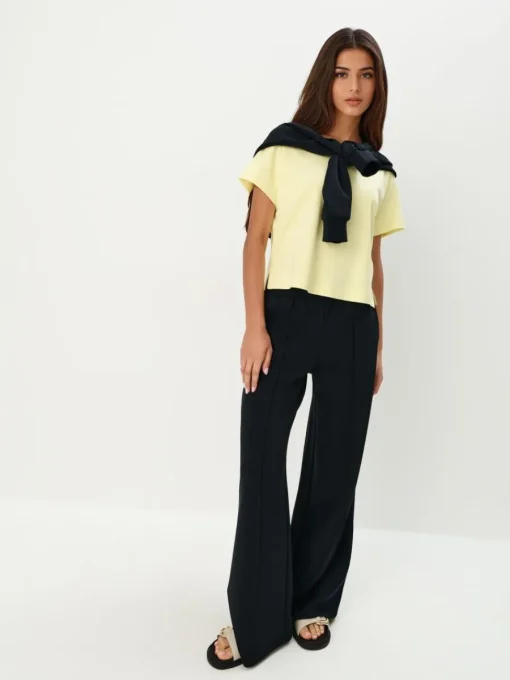Premium Selection|T-shirts, Tops>MOHITO T-Shirt Hellgelb