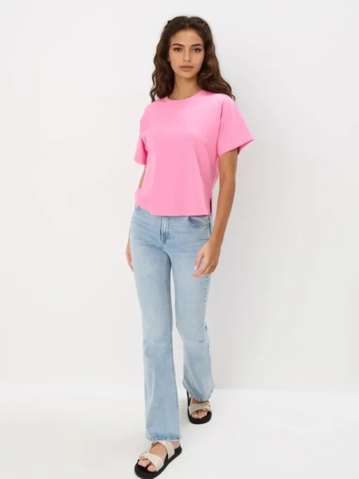 Premium Selection|T-shirts, Tops>MOHITO T-Shirt Violett