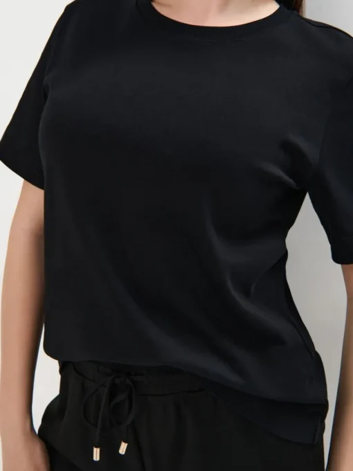Premium Selection|T-shirts, Tops>MOHITO T-Shirt Schwarz