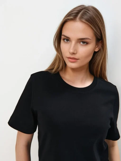 Premium Selection|T-shirts, Tops>MOHITO T-Shirt Schwarz
