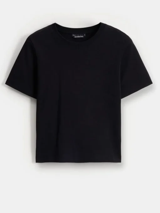 Premium Selection|T-shirts, Tops>MOHITO T-Shirt Schwarz