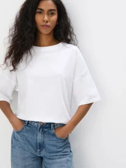 Am Häufigsten Ausgewählt|T-shirts, Tops>MOHITO T-Shirt Weiu00df