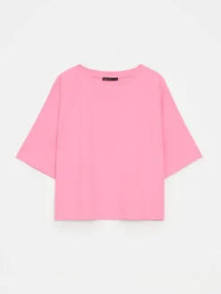 Am Häufigsten Ausgewählt|T-shirts, Tops></noscript>MOHITO T-Shirt Pastellrosa