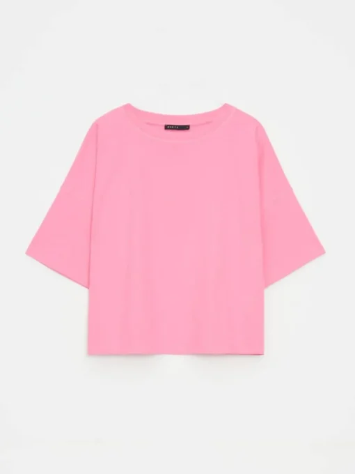 Am Häufigsten Ausgewählt|T-shirts, Tops>MOHITO T-Shirt Pastellrosa