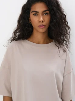 Am Häufigsten Ausgewählt|T-shirts, Tops>MOHITO T-Shirt Beige