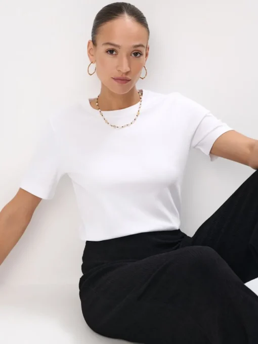 Am Häufigsten Ausgewählt|Premium Selection>MOHITO T-Shirt Weiu00df