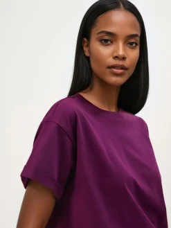 T-shirts, Tops>MOHITO T-Shirt Dunkelviolett
