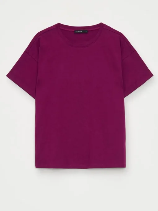 T-shirts, Tops>MOHITO T-Shirt Dunkelviolett