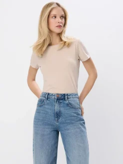 T-shirts, Tops>MOHITO T-Shirt Nude
