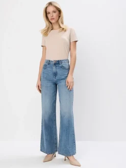 T-shirts, Tops>MOHITO T-Shirt Nude