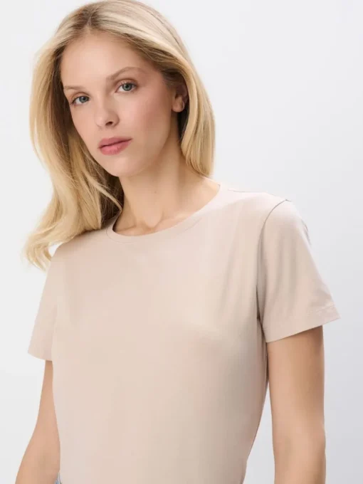 T-shirts, Tops>MOHITO T-Shirt Nude