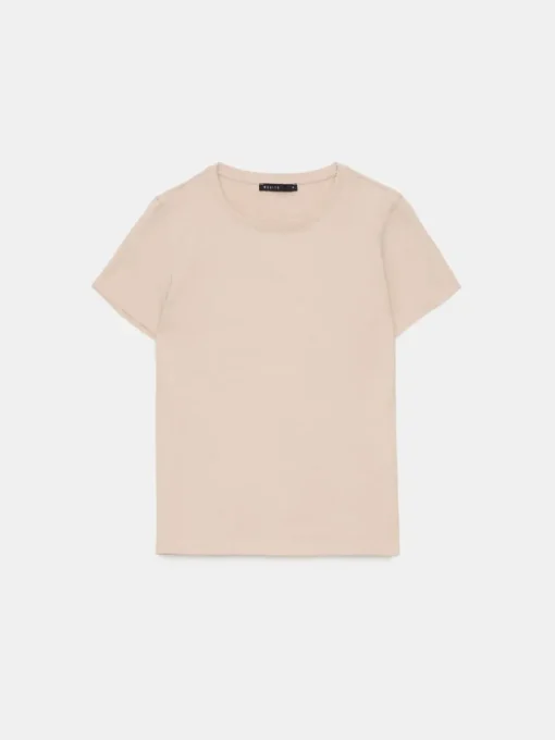 T-shirts, Tops>MOHITO T-Shirt Nude