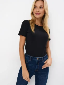 T-shirts, Tops>MOHITO T-Shirt Schwarz