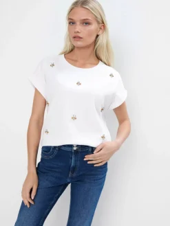 T-shirts, Tops>MOHITO T-Shirt Weiu00df