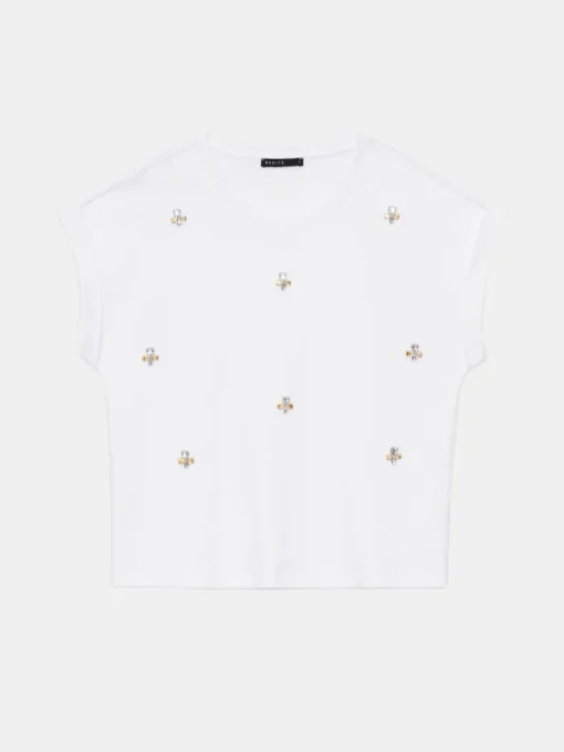 T-shirts, Tops>MOHITO T-Shirt Weiu00df