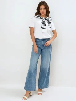 T-shirts, Tops>MOHITO T-Shirt Weiu00df