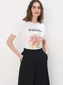 T-shirts, Tops>MOHITO T-Shirt Weiu00df