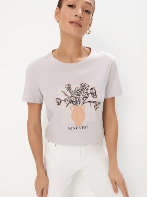 T-shirts, Tops>MOHITO T-Shirt Pastellrosa