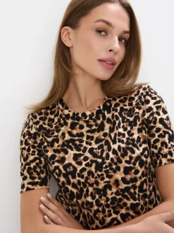 T-shirts, Tops></noscript>MOHITO T-Shirt Beige