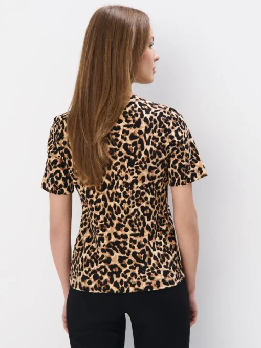 T-shirts, Tops>MOHITO T-Shirt Beige
