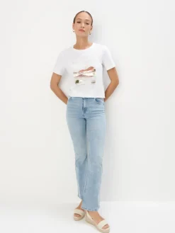 T-shirts, Tops>MOHITO T-Shirt Weiu00df